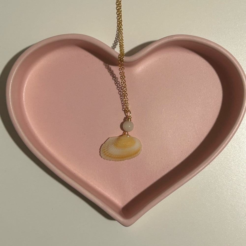 Seashell Necklace - Sunshine Shell - image 1
